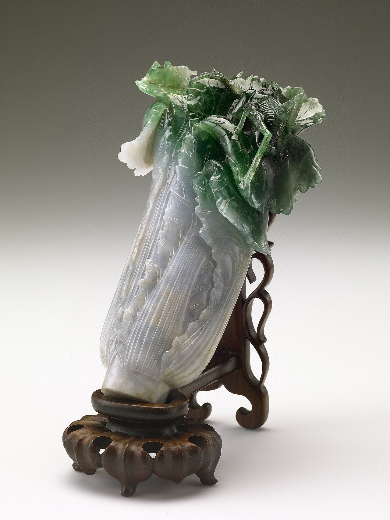 翠玉白菜 Jadeite Cabbage, National Palace Museum