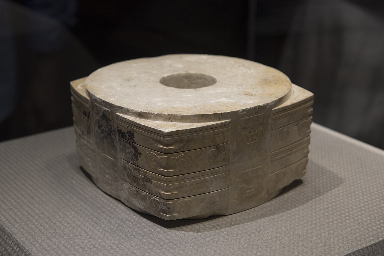 良渚文化玉琮王 Liangzhu jade cong
